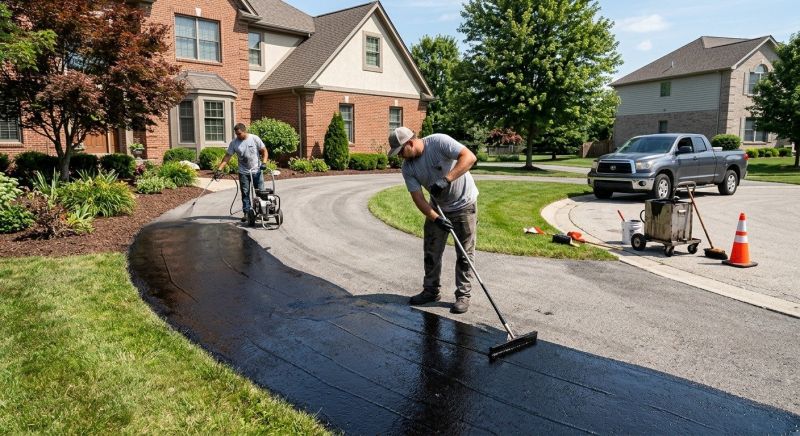 Asphalt Driveway Sealing in Fort Collins, CO