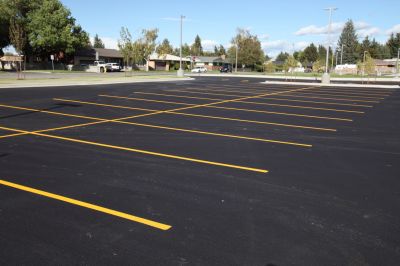 Church Parking Lot Striping in Alpharetta, GA