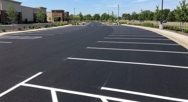 Church Parking Lot Striping in Suwanee, GA