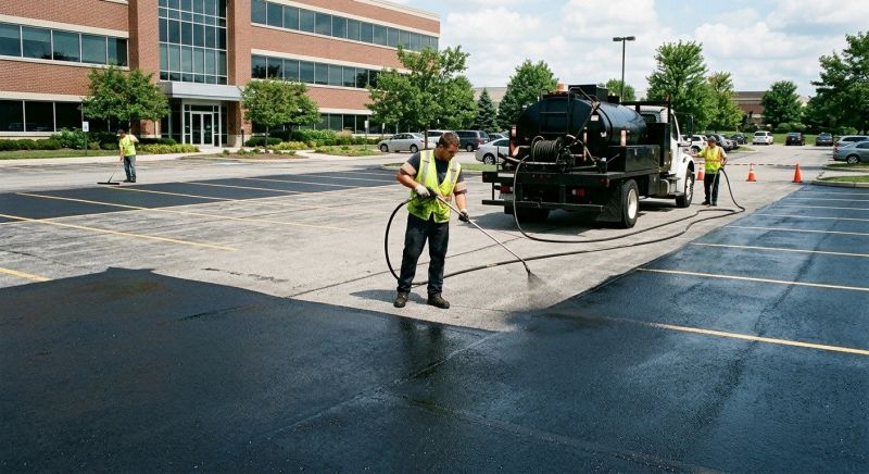 Commercial Asphalt Sealing in Fort Collins, CO