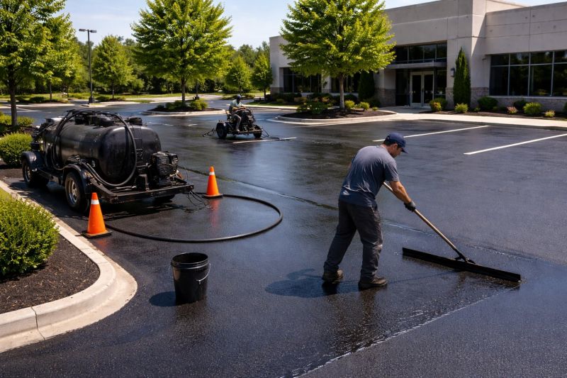 Commercial Asphalt Sealing in Columbus, OH