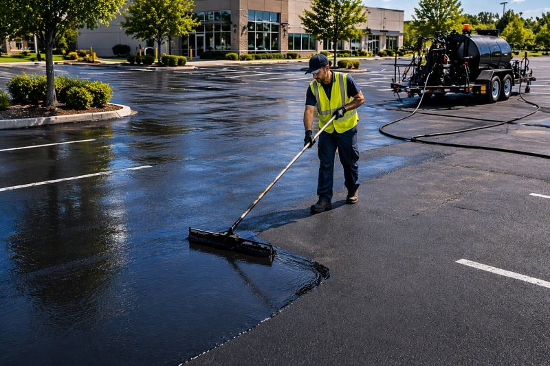 Commercial Parking Lot Sealing in Miami Dade County, FL