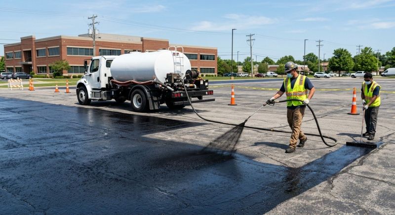 Commercial Pavement Sealing in Denver, CO
