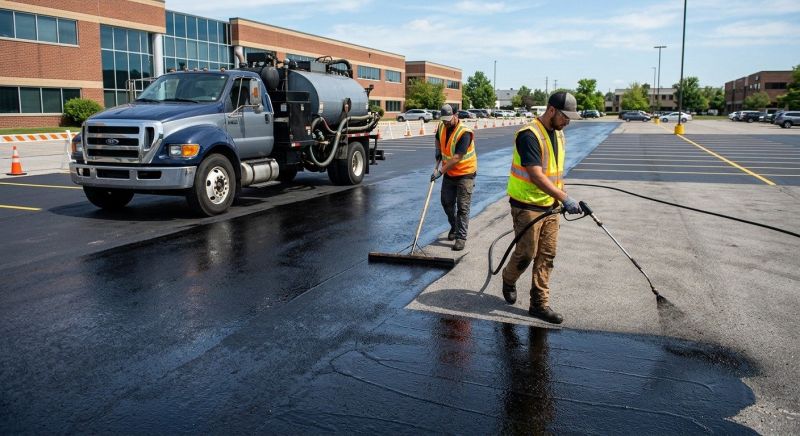 Commercial Pavement Sealing in San Antonio, TX