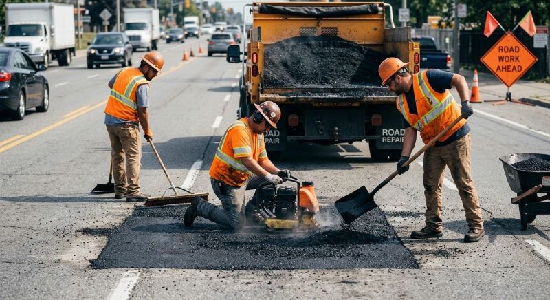 Commercial Pothole Repair in Temecula, CA