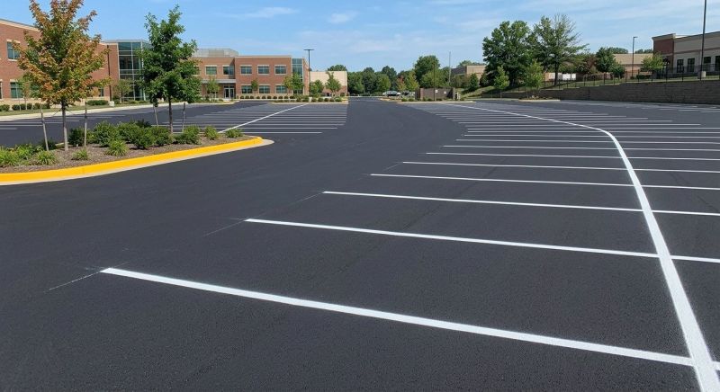 Parking Garage Striping in Lawrenceville, GA