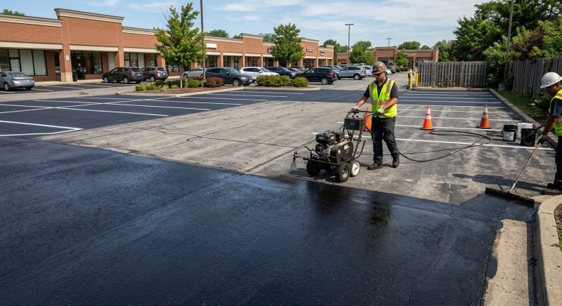 Parking Lot Resurfacing in Sarasota, FL