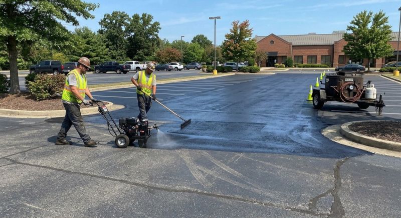 Parking Lot Sealcoating in Fort Collins, CO