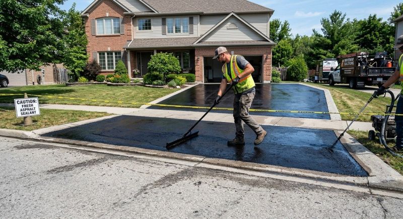Residential Driveway Sealcoating in Fort Myers, FL