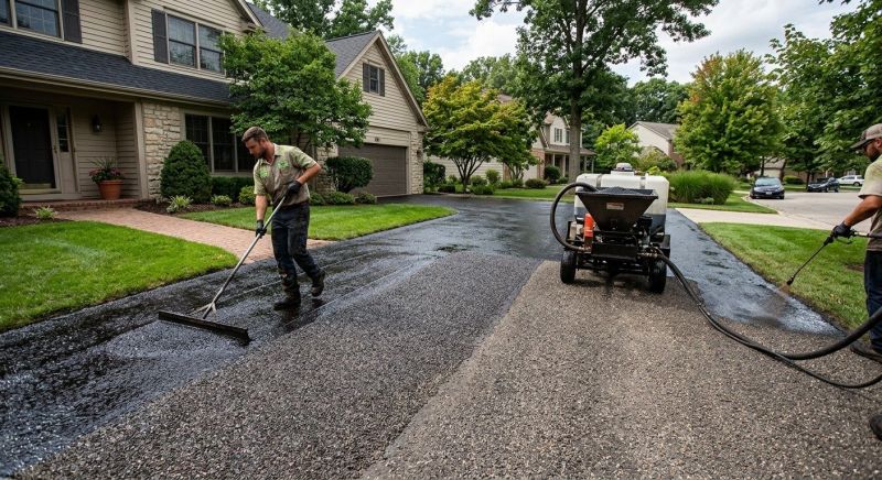 Residential Driveway Sealcoating in Miami Dade County, FL