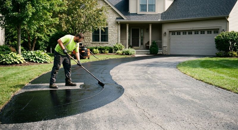 Tar Driveway Sealing in Tampa, FL